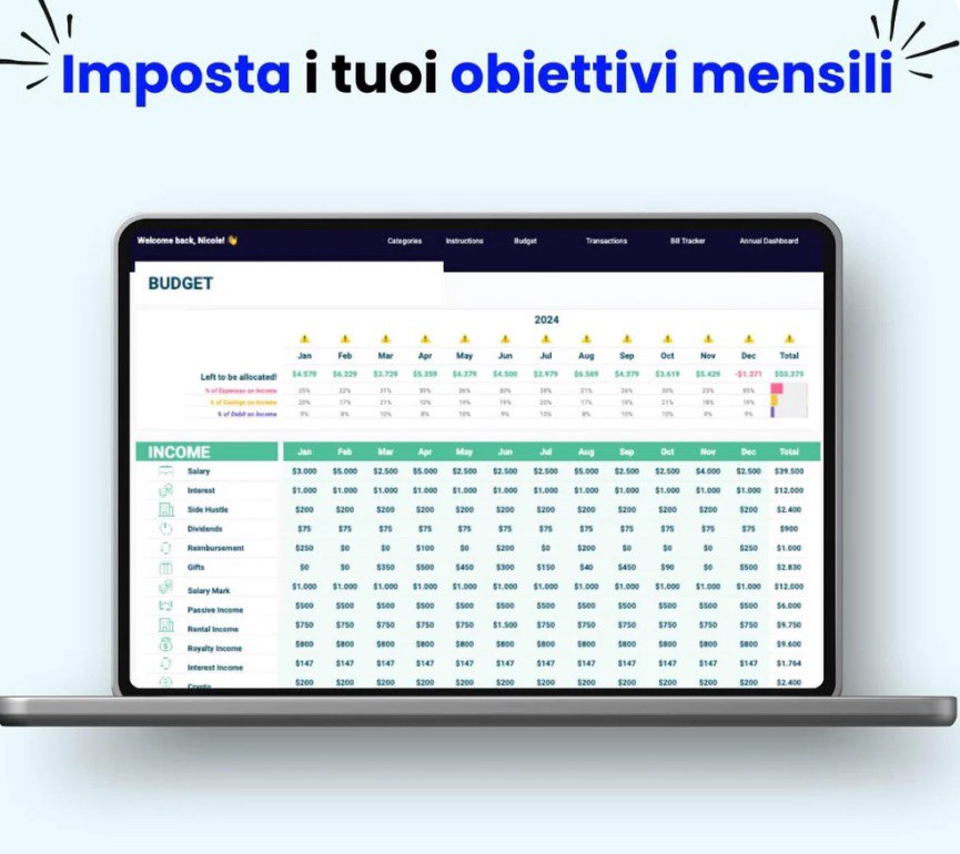 Gestione Bilancio Pro - Risparmia e Guadagna